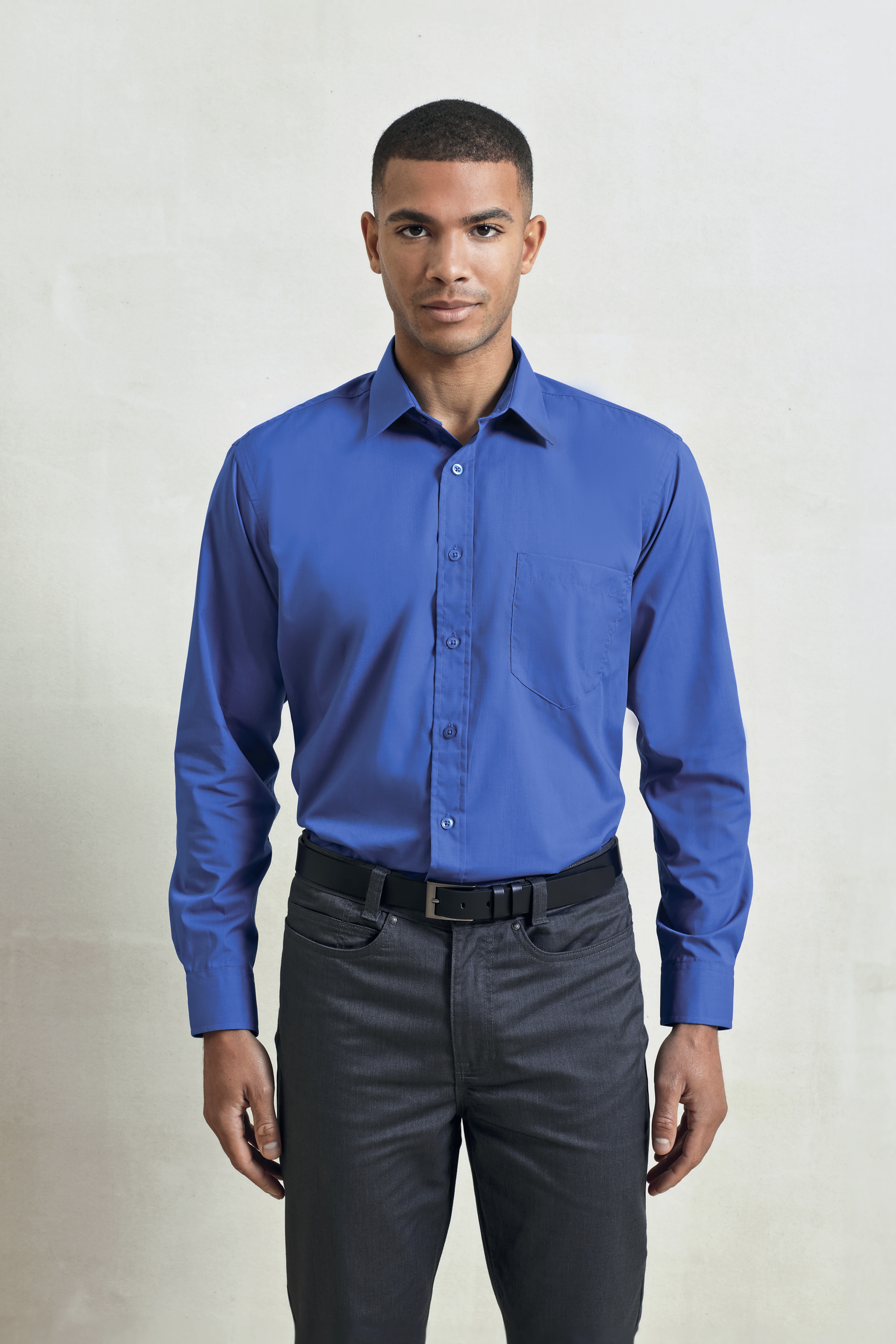 Men´s Poplin Long Sleeve Shirt