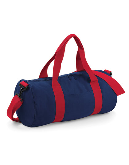 Original Barrel Bag French Navy / Classic Red 50 x 25 x 25 cm