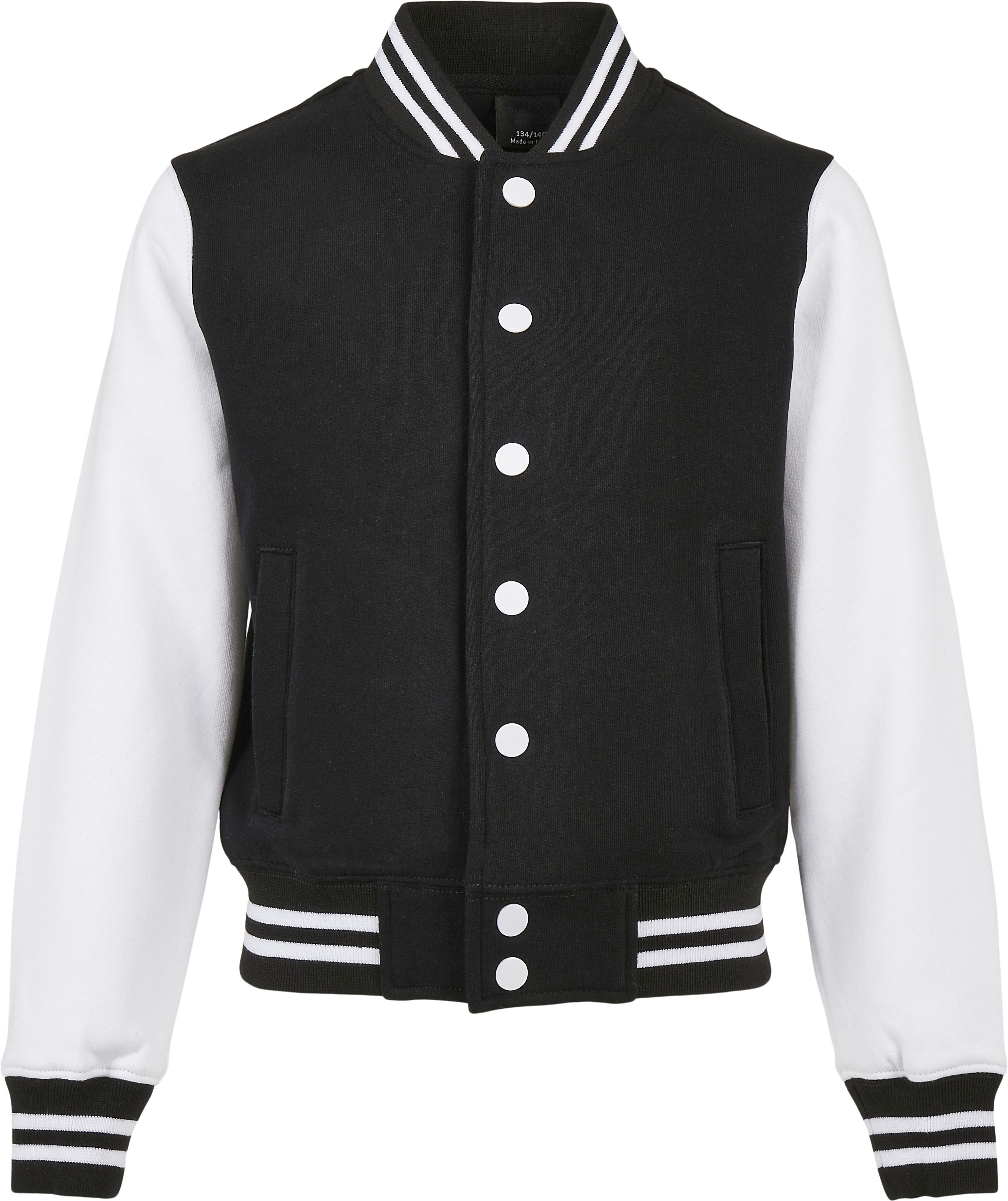 Build Your Brand Kinder Organic Sweat College Jacket