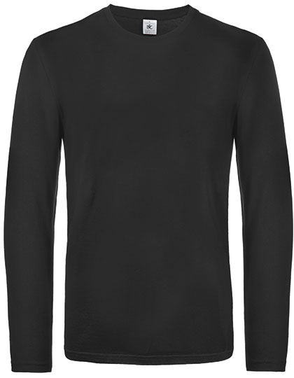 Men´s T-Shirt #E190 Long Sleeve Black L