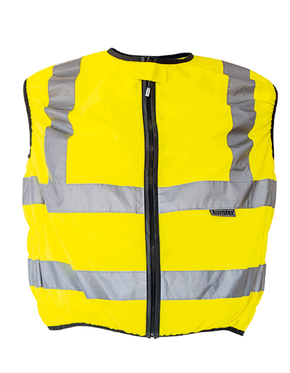 Hi-Vis Biker Safety Vest Schleiz Signal Yellow 5XL