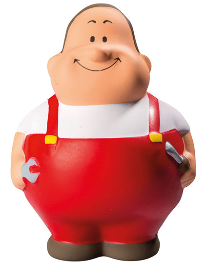 SQUEEZIES® Schrauber Bert®, Rot Standard 10 cm