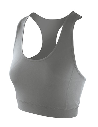 Women´s Impact Softex® Crop Top Cloudy Grey XXS (6)