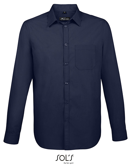 Men´s Baltimore Fit Shirt Dark Blue XXL