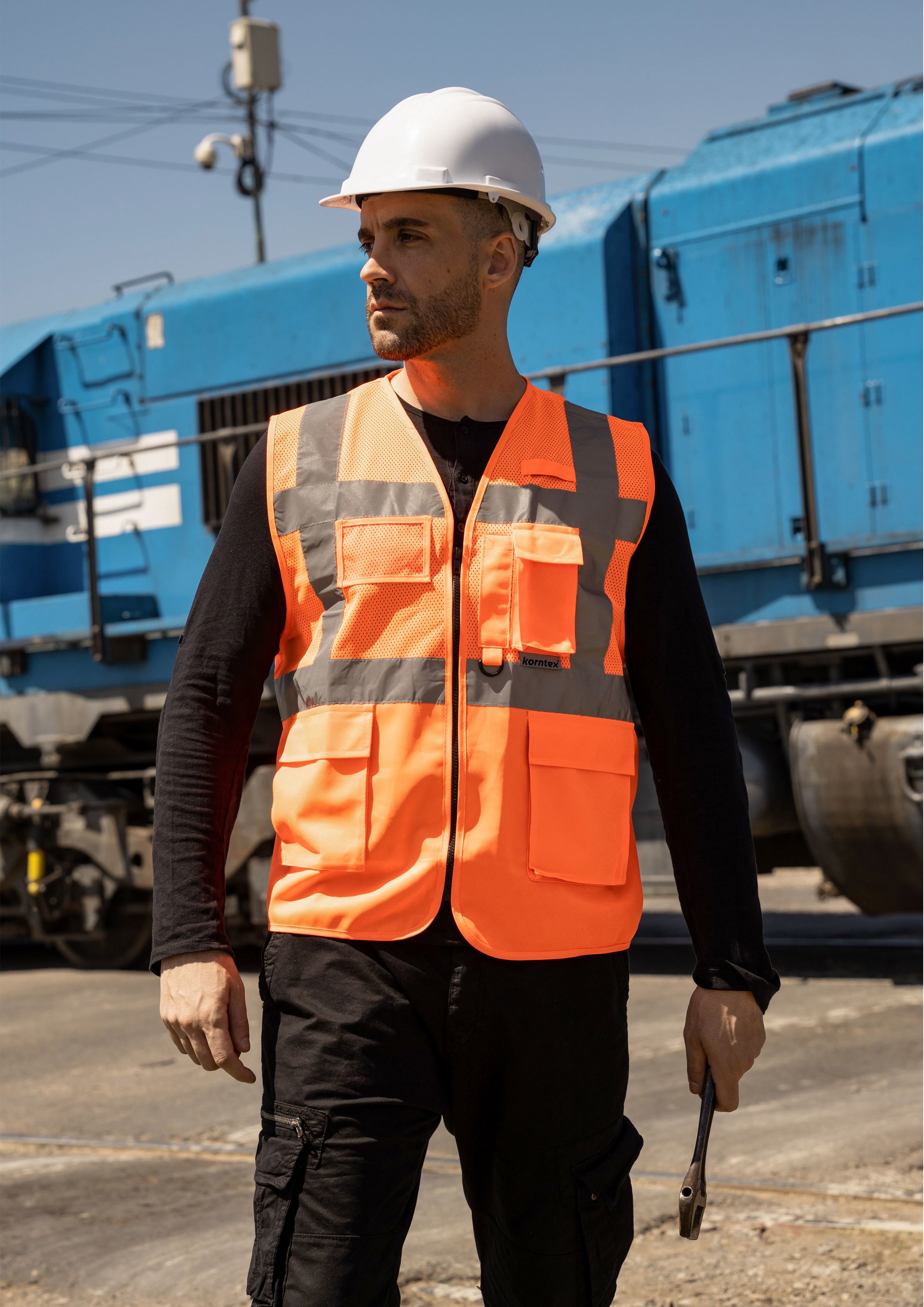 Multifunctional Hi-Vis Mesh-Vest Athens