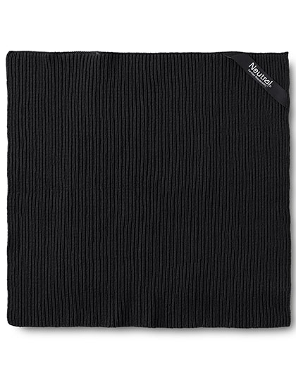 Rib Knit Kitchen Cloth (2 Pieces) Black 30 x 30 cm