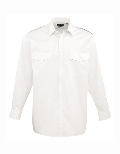 Pilot Shirt Long Sleeve White 56 (23)