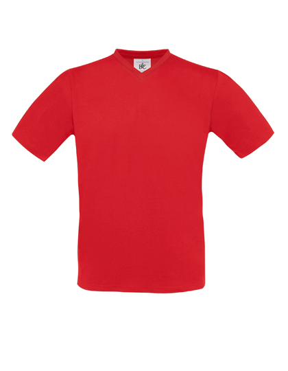 T-Shirt Exact V-Neck Red XXL