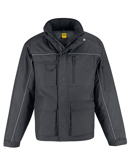 B&C Collection Jacket Shelter Pro Dark Grey (Solid) S