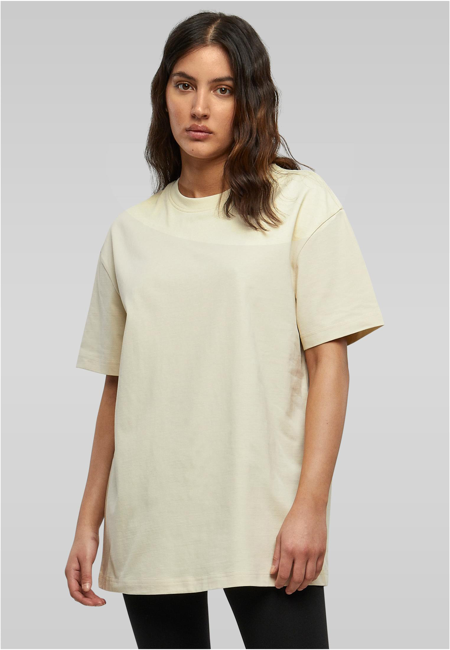 Build Your Brand Damen Oversized Boyfriend Tee