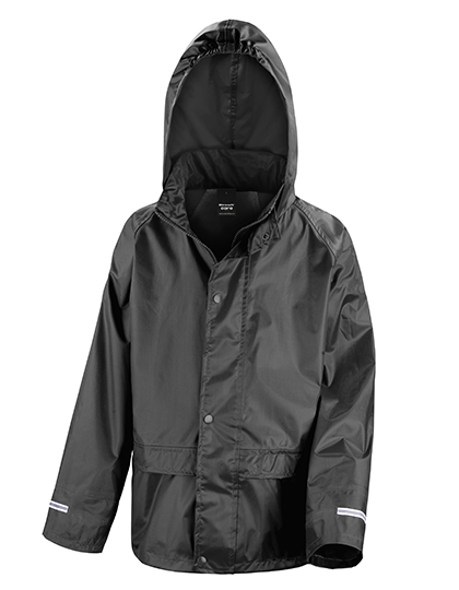 Junior Rain Jacket Black XL (11-12)