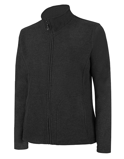 Ladies´ Full Zip Fleece Jacket Black XL