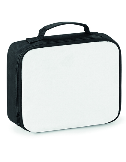 Sublimation Lunch Cooler Bag Black 24 x 20 x 7,5 cm