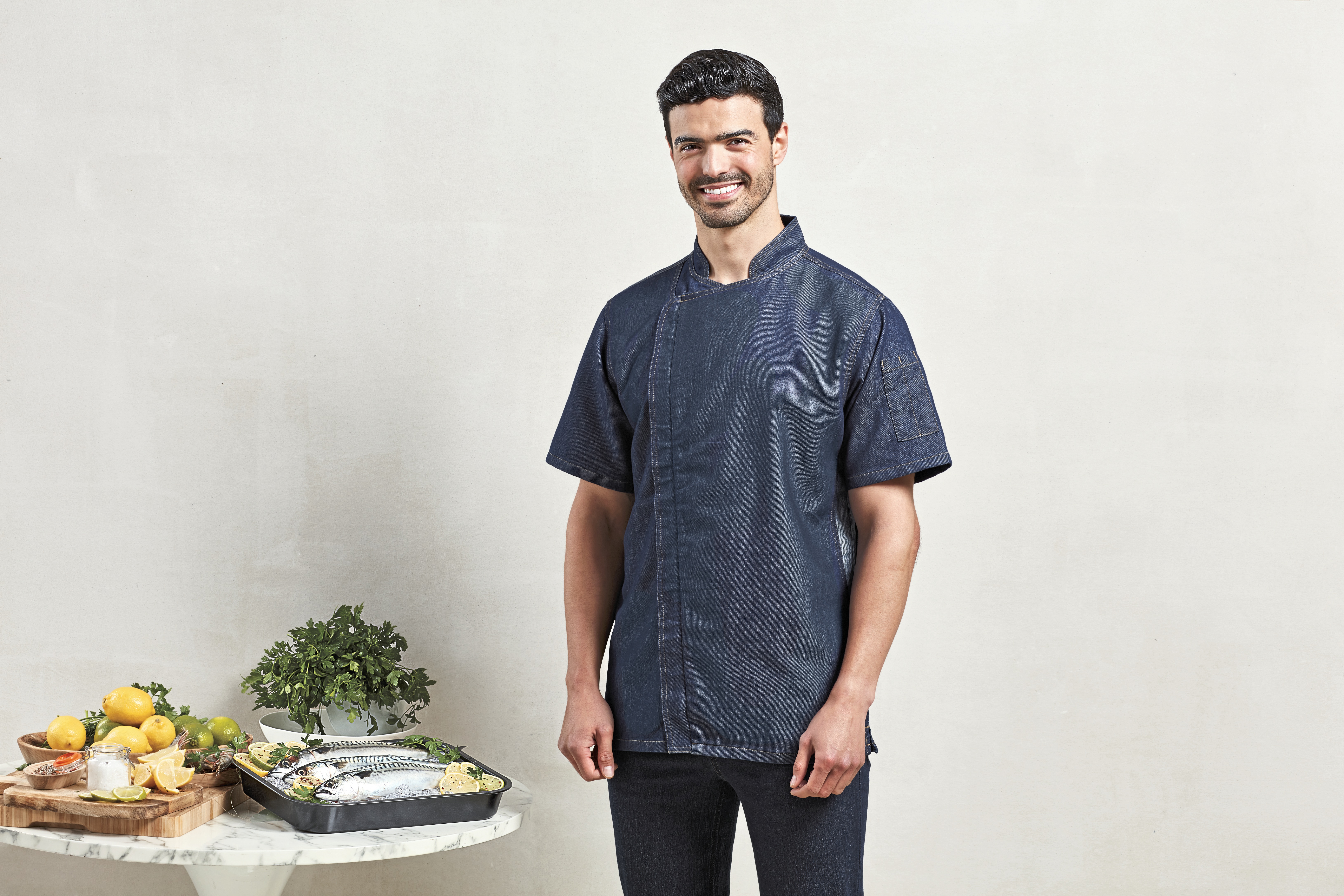Chef´s Zip-Close Short Sleeve Jacket
