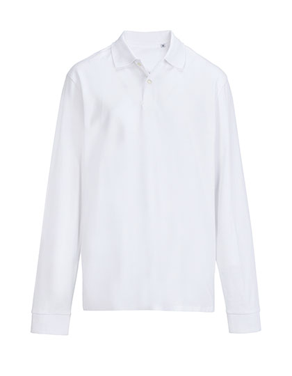 Unisex Pacific Polo Shirt Longsleeve White XXL