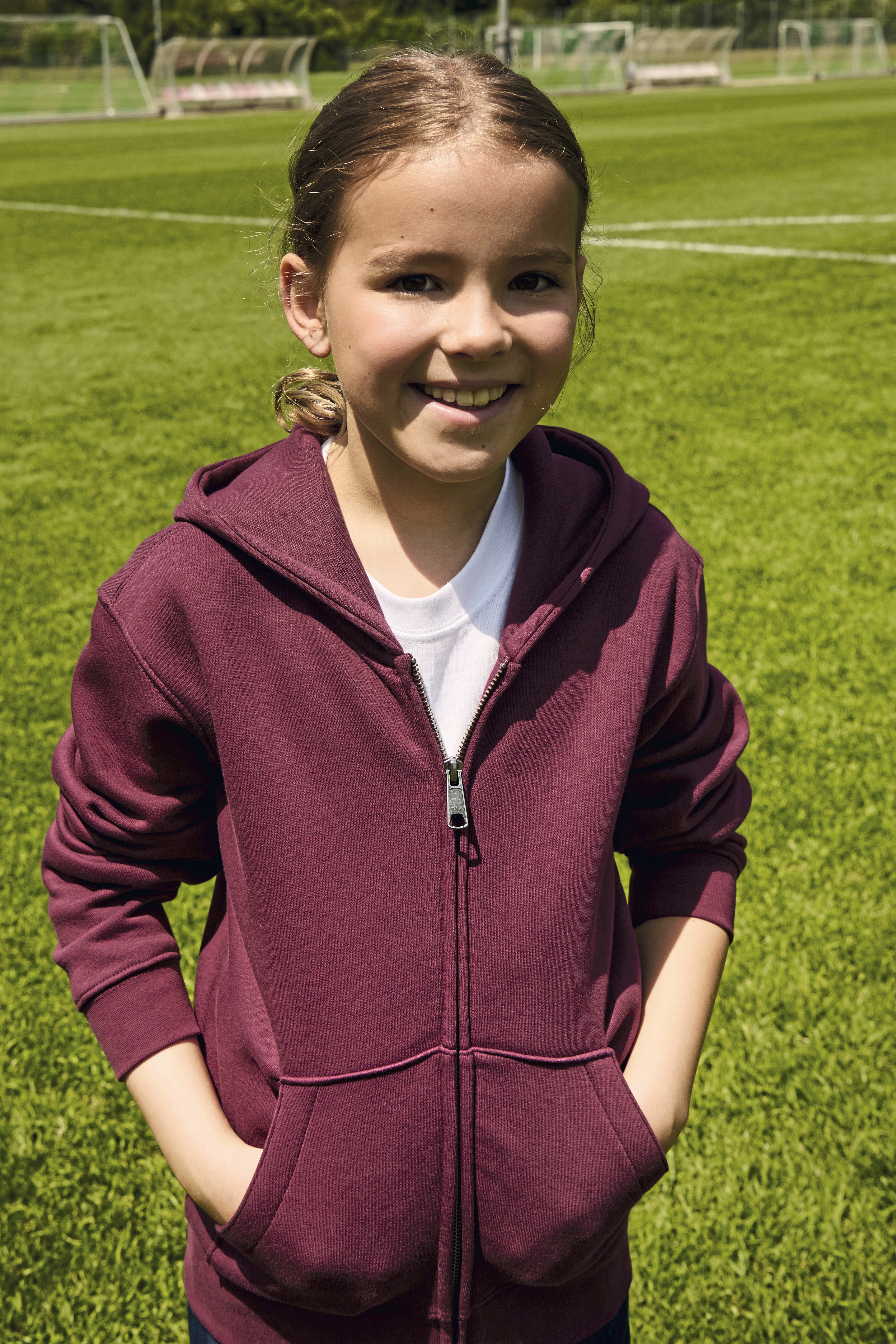 Kids Authentic Zipped Hood Jacket