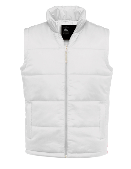 B&C Collection Men´s Bodywarmer White S
