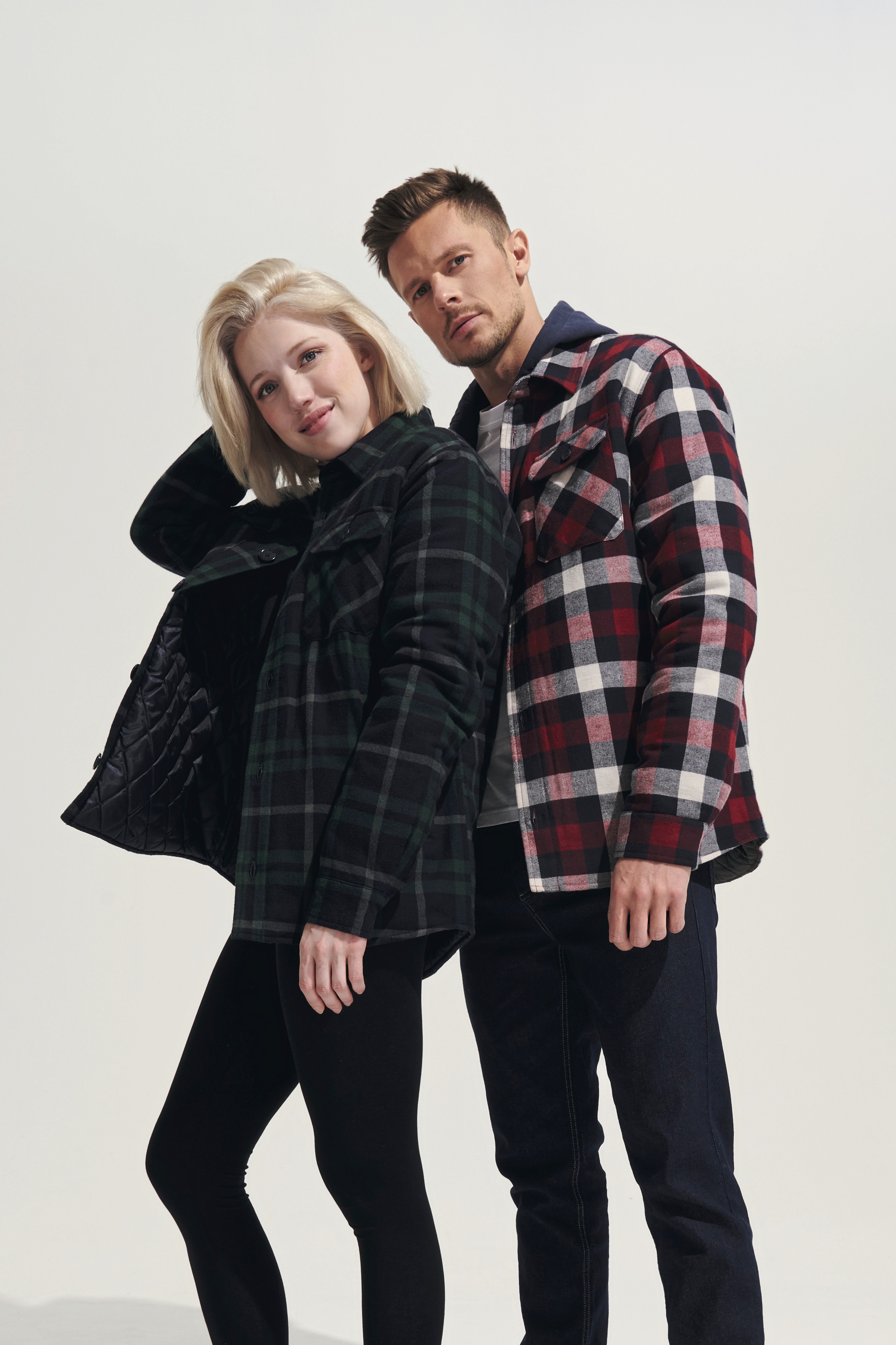 Unisex Checkered Overshirt Noah