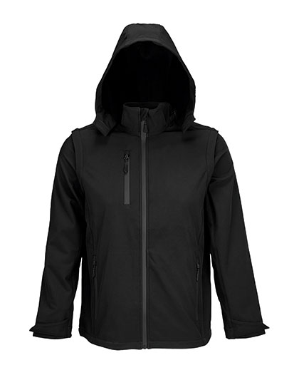Softshell Jacket 3in1 Falcon Black XXL