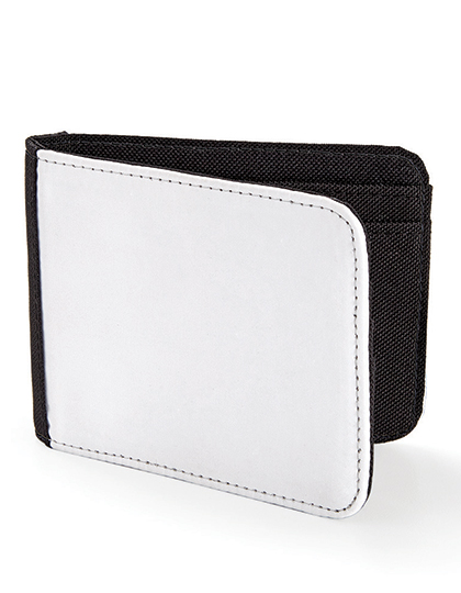 Sublimation Wallet Black 12 x 9,5 cm