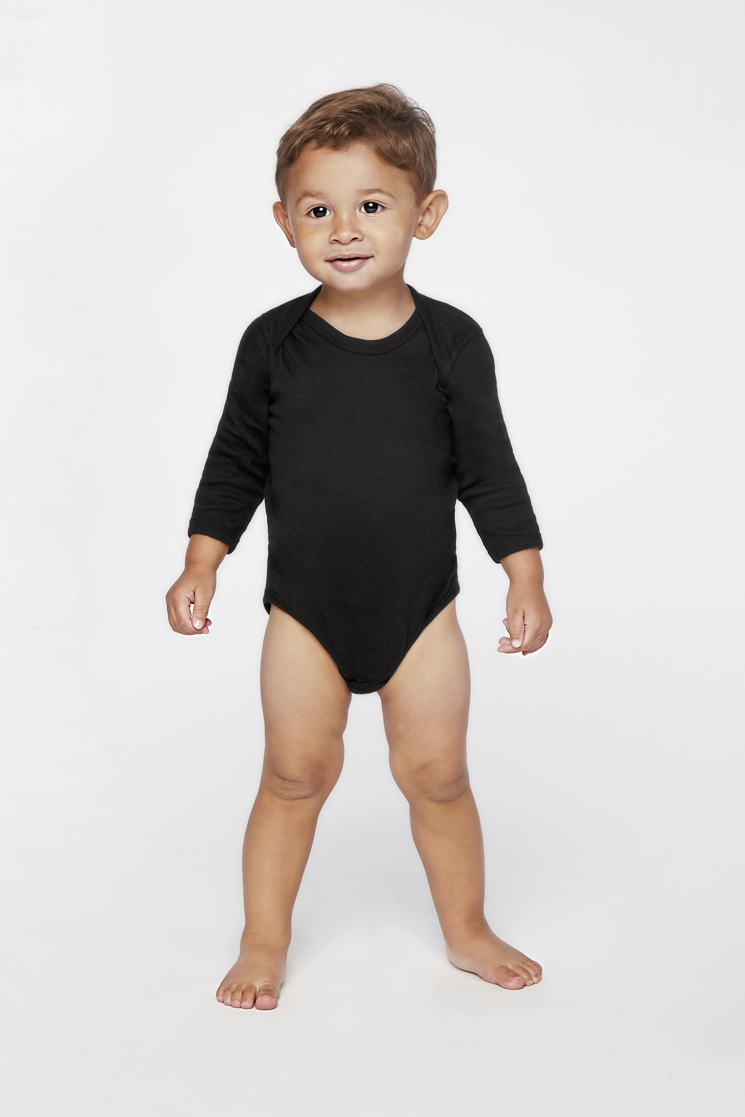 Infant Fine Jersey Long Sleeve Bodysuit