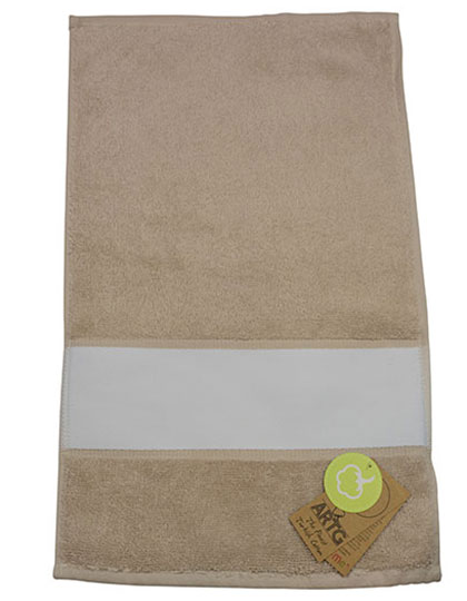 SUBLI-Me® Gästehandtuch Sand 30 x 50 cm