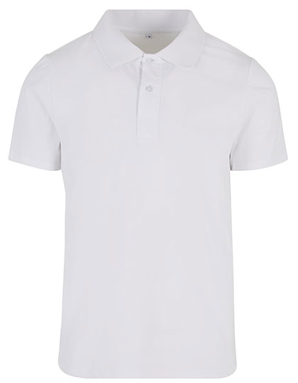 Build Your Brand Sorona® Polo Tee White 5XL