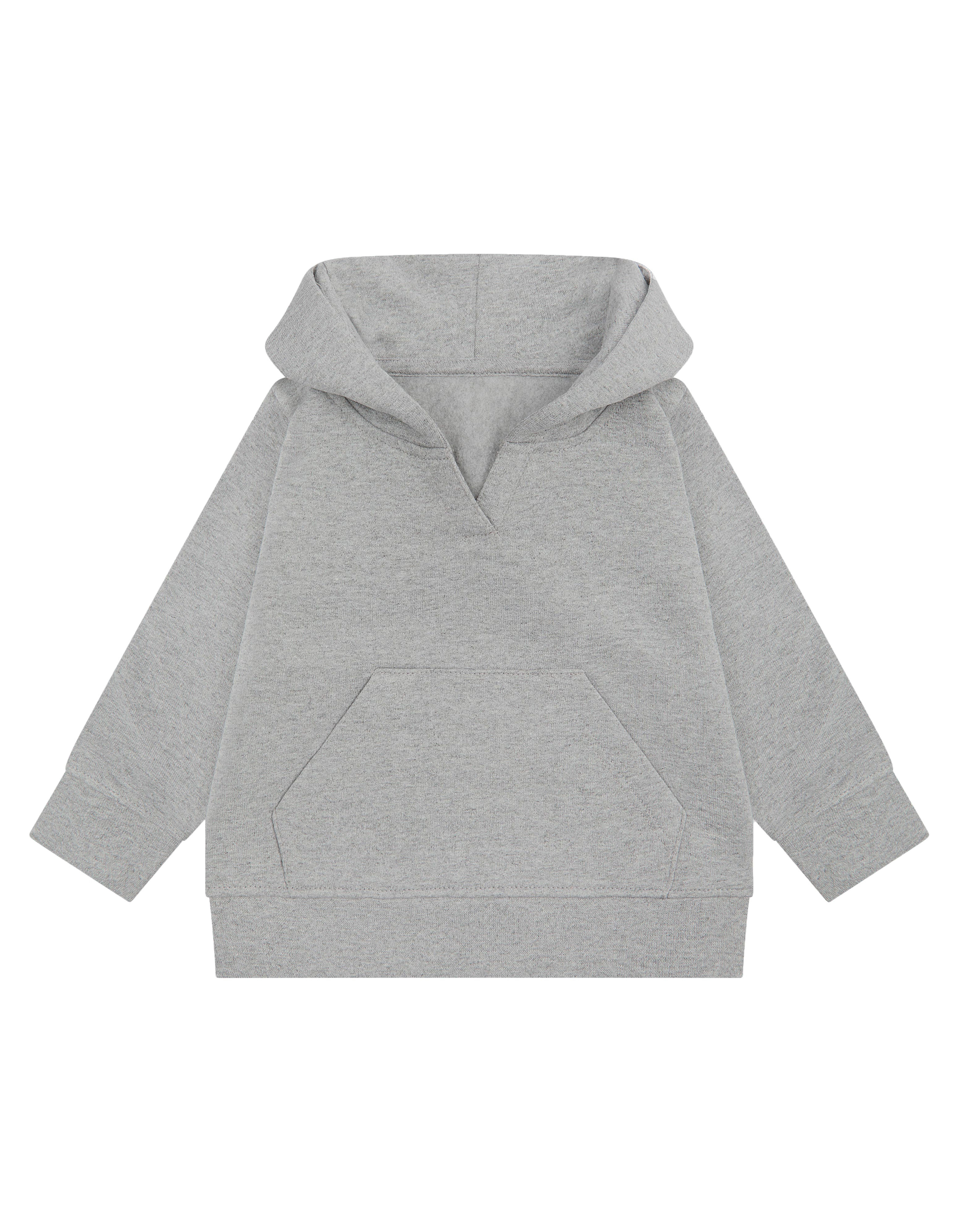 Kids´ Sustainable Hoodie Heather Grey 5-6 years