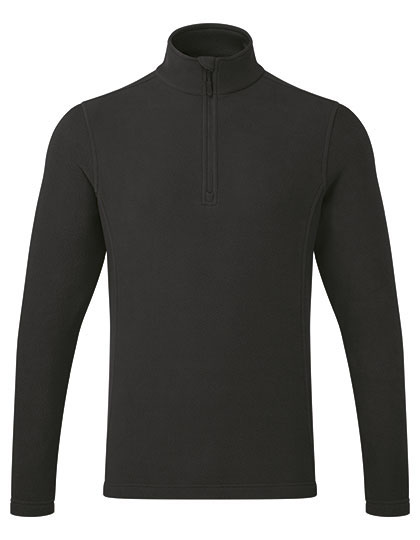 Unisex ´Recyclight´ 1/4 Zip Micro Fleece Black 5XL (24)