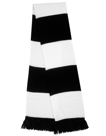 Team Scarf Black / White One Size
