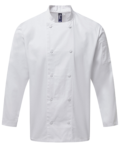 Chef´s Long Sleeve Coolchecker® Jacket White 4XL