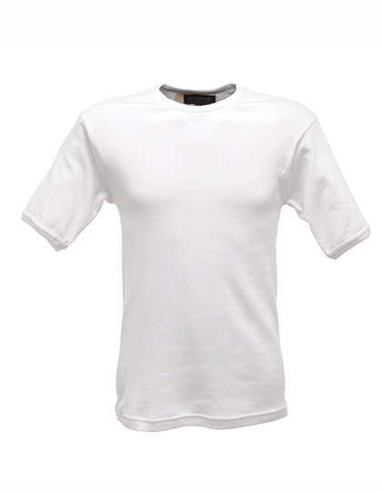 Thermal Short Sleeve Vest White XXL