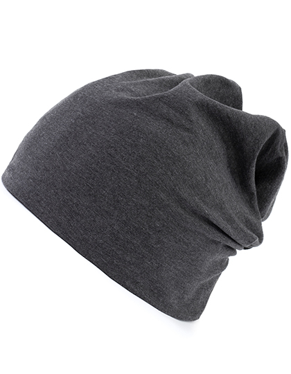 Organic Cotton 24/7 Beanie Heather Anthracite One Size