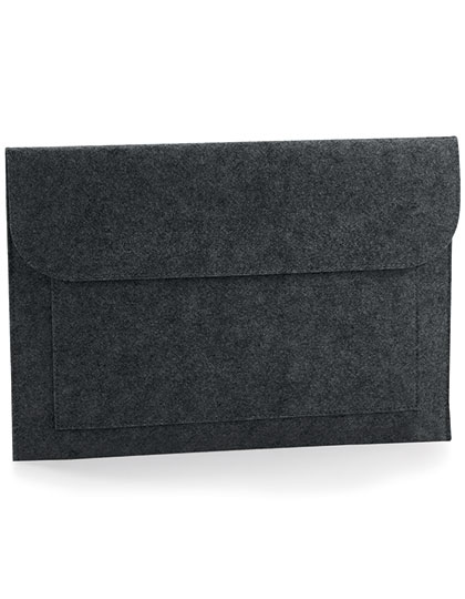 Felt Laptop / Document Slip Charcoal Melange 41,5 x 28 cm