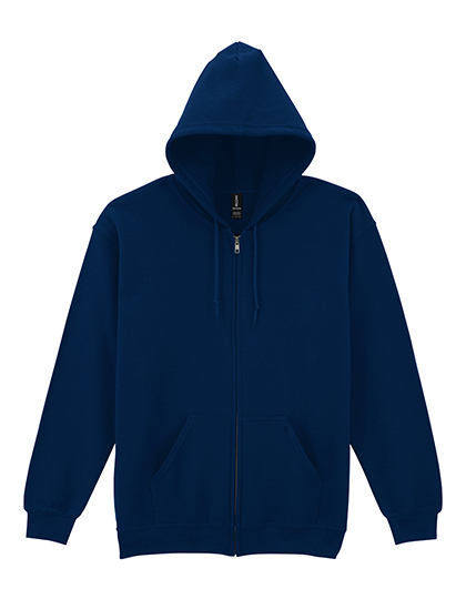 Gildan Heavy Blend™ Adult Full Zip Hooded Sweatshirt Navy