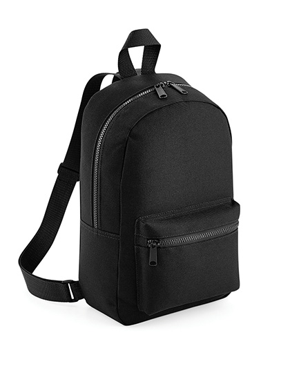 Mini Essential Fashion Backpack Black 23 x 35 x 12 cm
