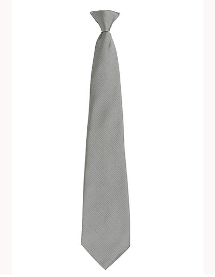 Colours Orginals Fashion Clip Tie Pale Grey (Silver) (ca. Pantone 420 C) 47 x 10 cm