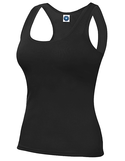 Racer Back Vest Deep Black XL