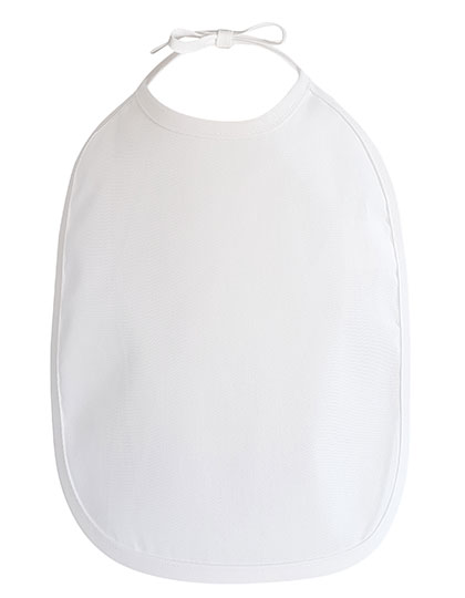 Baby Bib White 28 x 24 cm