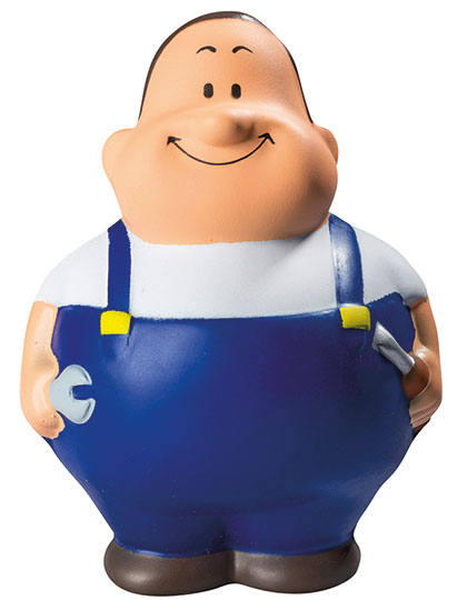 SQUEEZIES® Schrauber Bert®, Blau Standard 10 cm