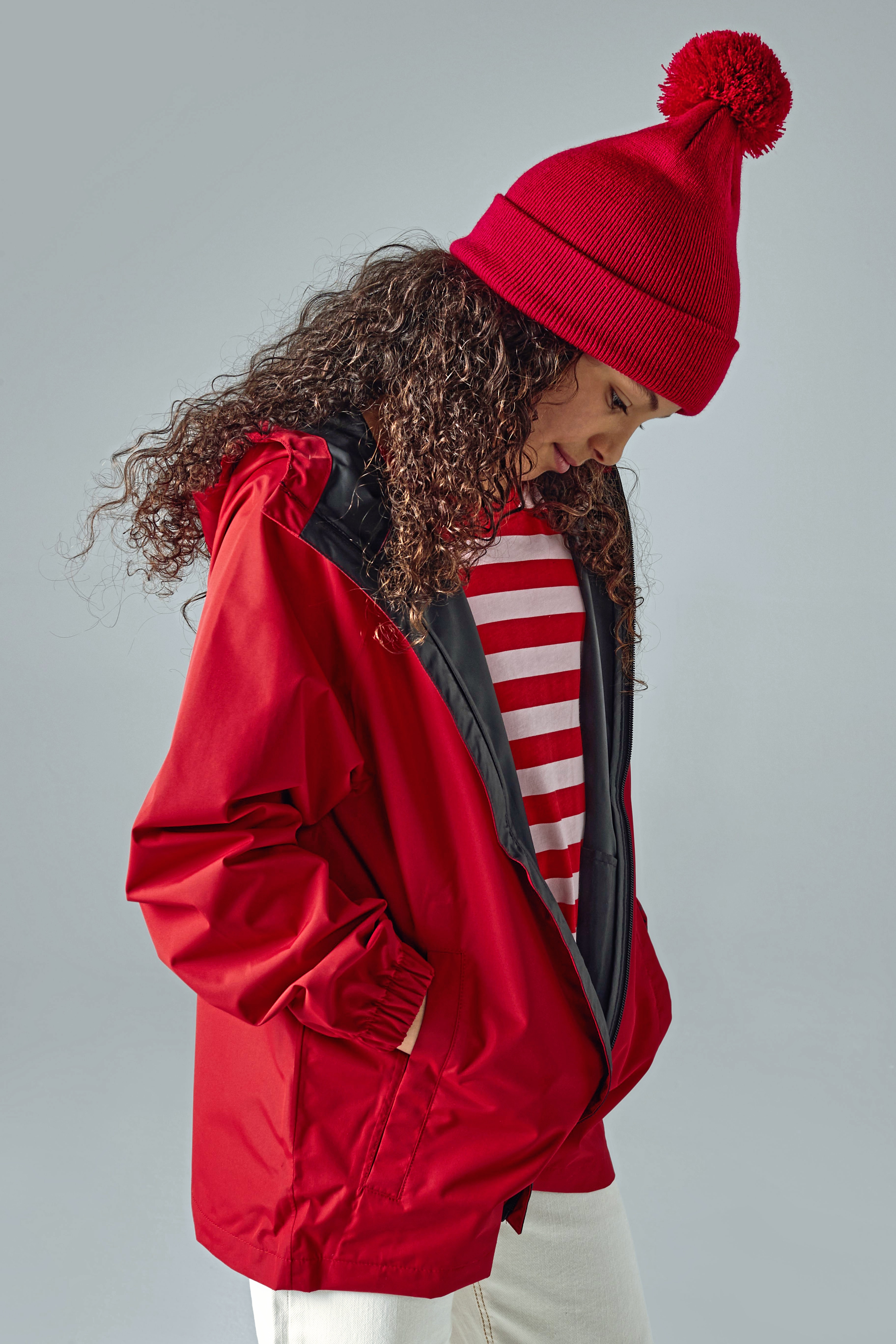 Beechfield Junior Original Pom Pom Beanie