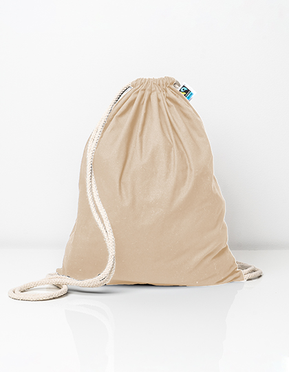 Fairtrade Cotton Gymbag Natural 38 x 46 cm