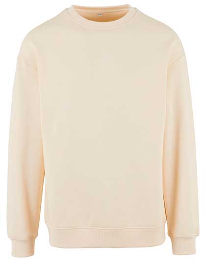 Build Your Brand Sweat Crewneck White Sand 5XL