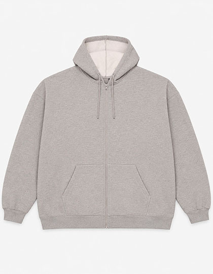 Unisex Zip-Jacket Heather Grey 15XL