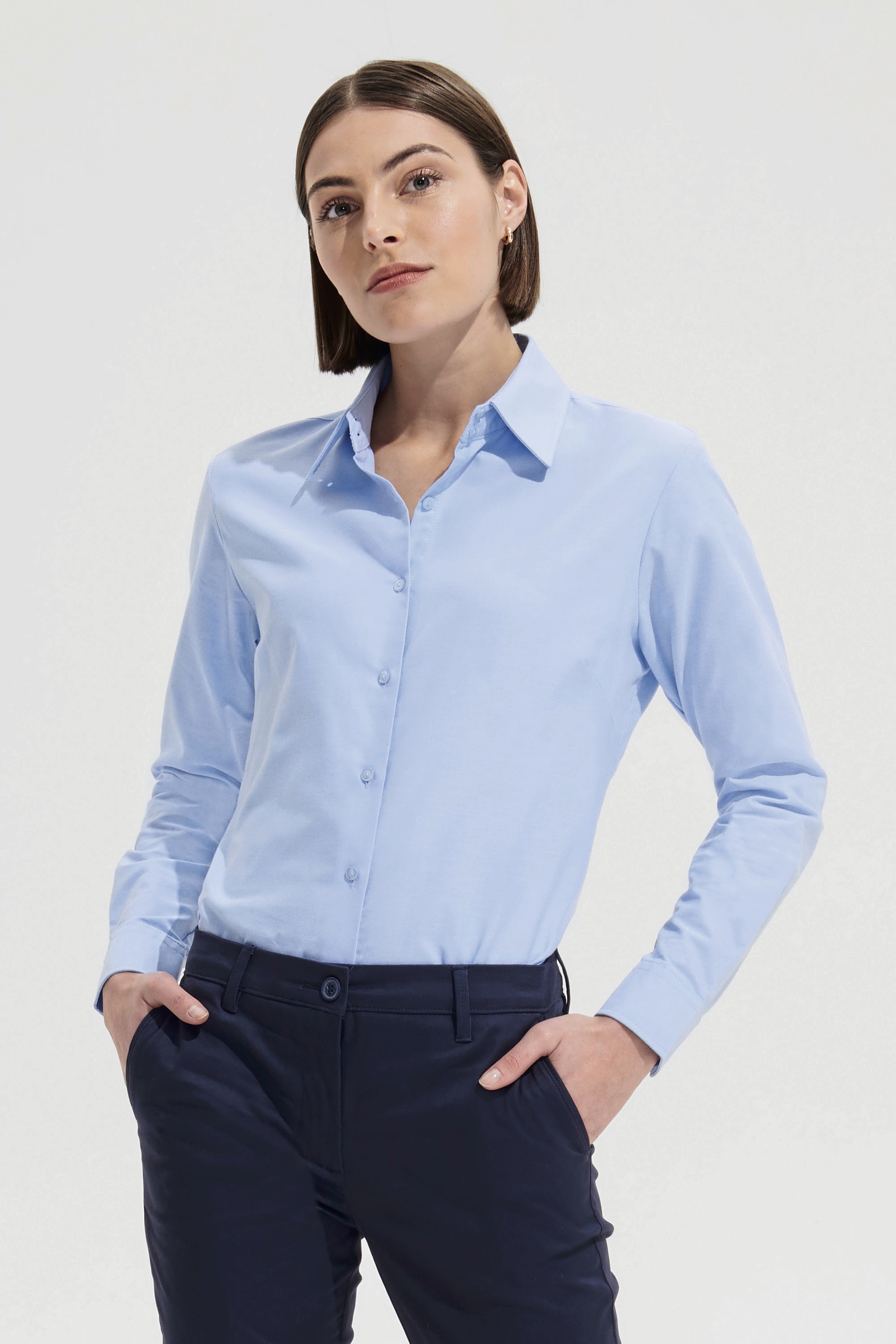 Women´s Oxford-Blouse Embassy Long Sleeve