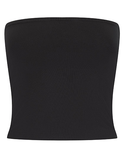 Women´s Bandeau Top Black XXL