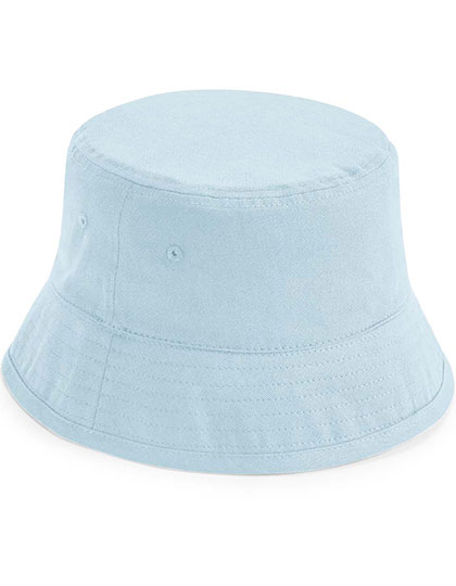 Beechfield Junior Organic Cotton Bucket Hat Powder Blue