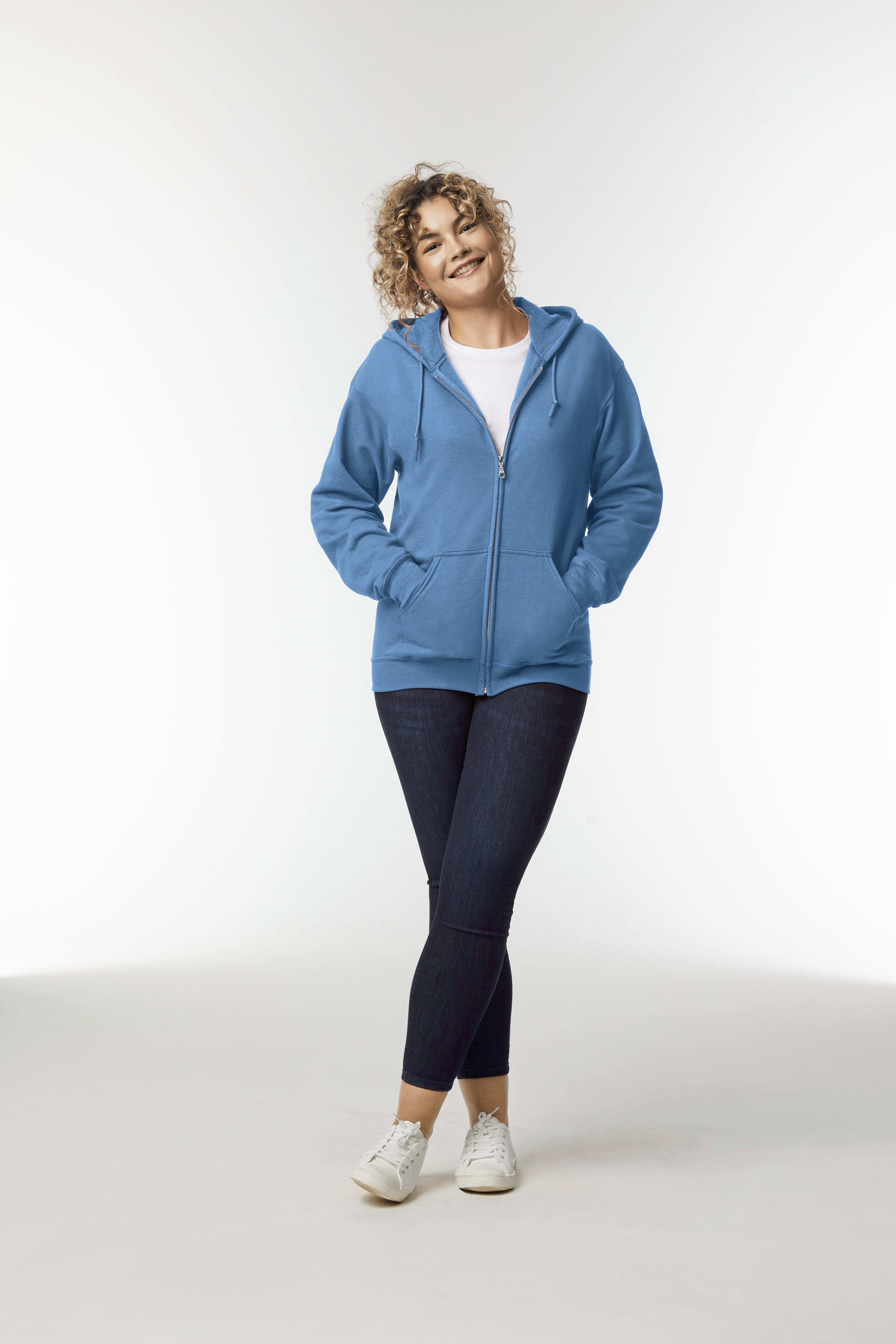 Gildan Heavy Blend™ Adult Full Zip Hooded Sweatshirt