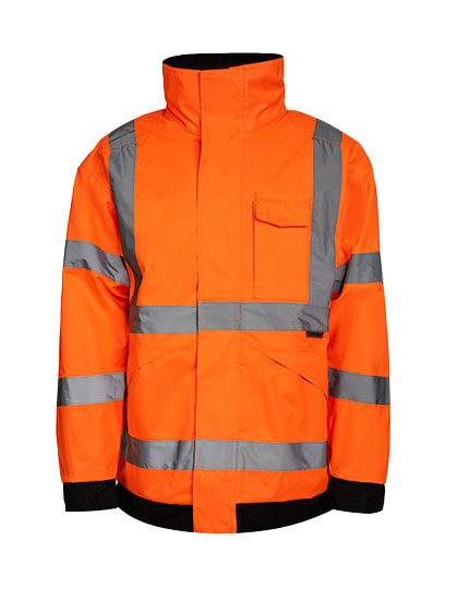 Premium Hi-Vis Rain-Jacket Tampere Signal Orange 5XL