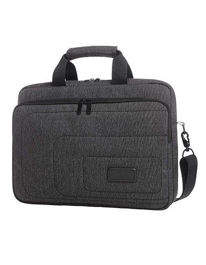 Notebook Bag Frame Black / Grey-Sprinkle 40 x 30 x 10 cm